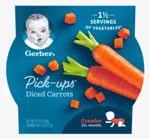 Diced Carrots - Gerber Pasta Pickups, HD Png Download, Free Download