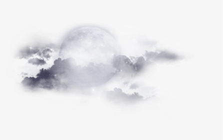 #lune #moon #nubes #noche - Nubes De Noche Png, Transparent Png, Free Download