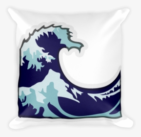 Emoji Of A Wave , Png Download - Wave Emoji, Transparent Png, Free Download