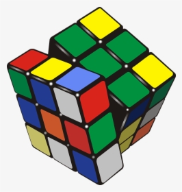 Rubik"s Cube, Cube, Rubik, Puzzle, Toy, Drawing - Rubik's Cube, HD Png Download, Free Download