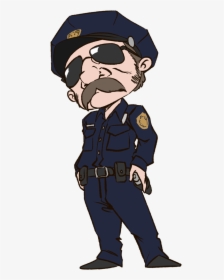 Clip Art Cartoon Police Officers - Police Clipart Png, Transparent Png, Free Download