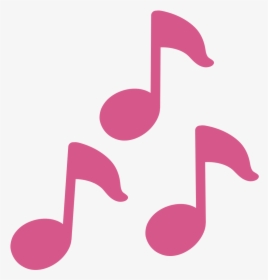 Pink Music Note Emoji, HD Png Download, Free Download