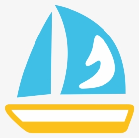 Boat Emoji Png - Sail Emoji, Transparent Png, Free Download