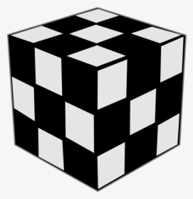Black And White Cube, HD Png Download, Free Download