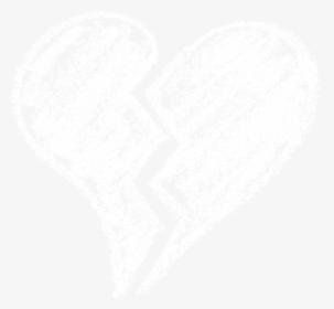 Chalk Broken Heart Png, Transparent Png, Free Download