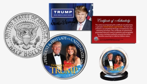 Transparent Donald Trump Hair Png - Apollo 11 Half Dollar, Png Download, Free Download