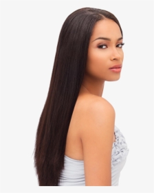 Straightening And Smoothing Hair - Mixed Girls With Straight Hair, HD Png Download, Free Download