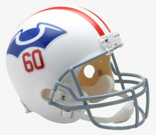 New England Patriots Vsr4 Replica Throwback Helmet - Denver Bronco Throwback Helmet, HD Png Download, Free Download