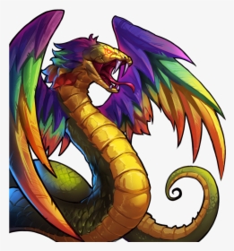 Transparent Kappapride Png - Dungeons And Dragons Couatl, Png Download, Free Download