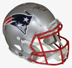 Ty Law Autographed New England Patriots Silver Speed - New England Patriots, HD Png Download, Free Download