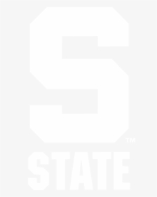 Michigan State Spartans Logo Black And White - Johns Hopkins White Logo, HD Png Download, Free Download