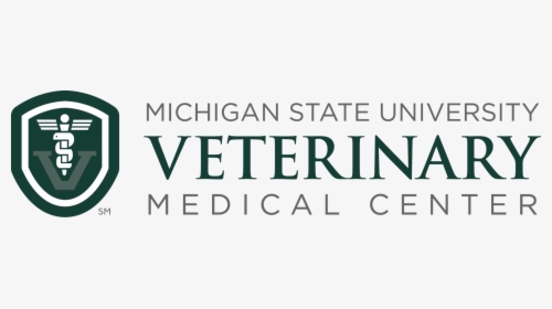 Msu Veterinary Medical Center Logo Green Text White - Msu College Of Veterinary Medicine, HD Png Download, Free Download