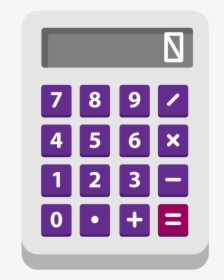 Calculator Flat Icon Vector - Icon Calculator Vector, HD Png Download, Free Download
