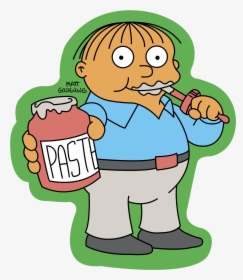 The Simpsons Logo Png Transparent - Ralph Wiggum Coloring Page, Png Download, Free Download