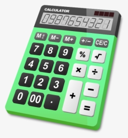Calculator Light Green - Calculator Transparent, HD Png Download, Free Download