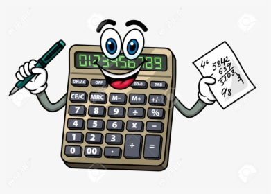 Calculator Clipart Cartoon Clip Art Transparent Png, Png Download, Free Download