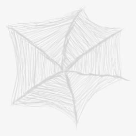 Spider Web Png Transparent Background For Kids - Sketch, Png Download, Free Download