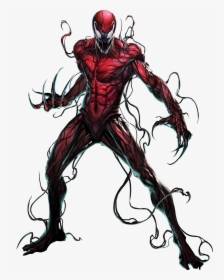 Carnage Transparent Background - Full Body Venom Drawing, HD Png Download, Free Download