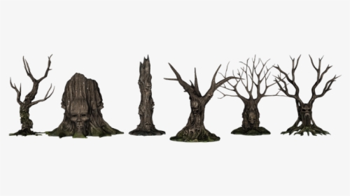 Trees, Forest, Creepy, Fantasy, Aesthetic, Kahl, Scary - Tree Creepy Png, Transparent Png, Free Download