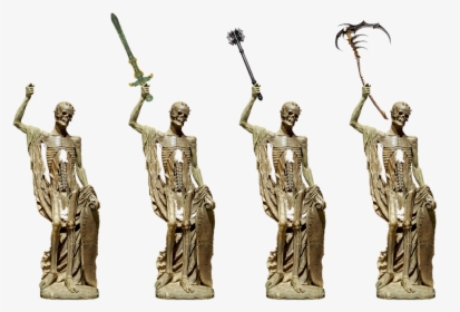 Skeleton, Isolated, Weird, Scary, Creepy, Horror - Creepy Statue Png, Transparent Png, Free Download