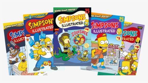 Simpsons Illustrated Comics Australia Logo - Simpsons Illustrated, HD Png Download, Free Download