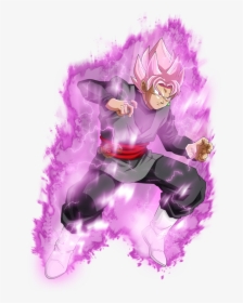 Goku Black Ssj Pink V2 Aura Power By Jaredsongohan - Dragon Ball Pink Aura, HD Png Download, Free Download