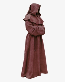 Monks Robe With Hood - Monk With Hood Up, HD Png Download, Free Download