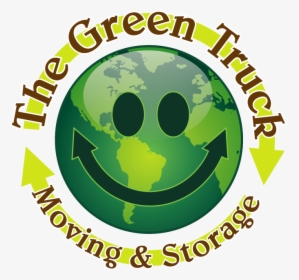 Green Truck Moving And Storage Logo - World Map, HD Png Download, Free Download