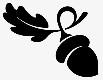 Acorn Png Black And White - Linfield College Logo Png, Transparent Png, Free Download