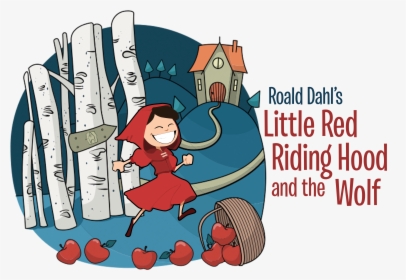 Roald Dahl"s Little Red Riding Hood Skipping To Grandmother"s, HD Png Download, Free Download
