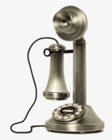 Early 20th Century Vintage Phone Icon Silver, HD Png Download, Free Download