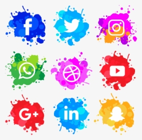 Button Icon Social Media, HD Png Download, Free Download