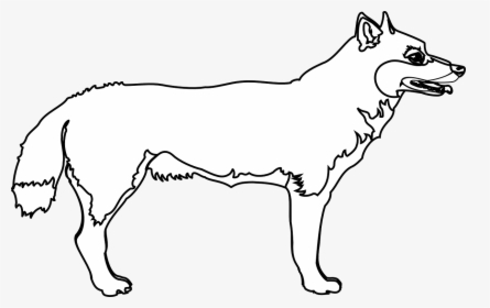 Dog Body Black And White Transparent, HD Png Download, Free Download