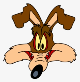 Drawing Coyotes Looney Tunes - Looney Tunes Coyote Head, HD Png Download, Free Download