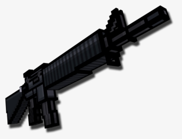 All About The Dark Matter Pixel Gun - Firearm, HD Png Download, Free Download