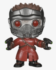 Guardians Of The Galaxy Star-lord Pop Figure - Funko Pop Marvel Star Lord, HD Png Download, Free Download