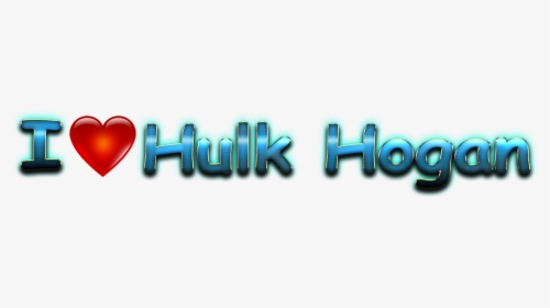 Hulk Hogan Love Name Heart Design Png - Graphic Design, Transparent Png, Free Download