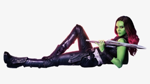 Gamora Transparent Background Png - Gamora Guardians Of The Galaxy 3, Png Download, Free Download