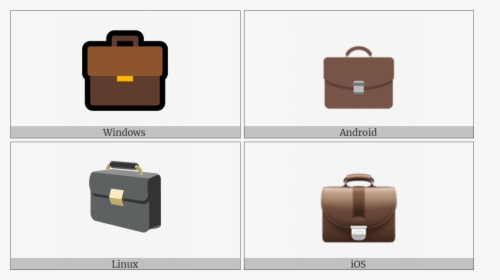 Briefcase On Various Operating Systems - Briefcase, HD Png Download, Free Download