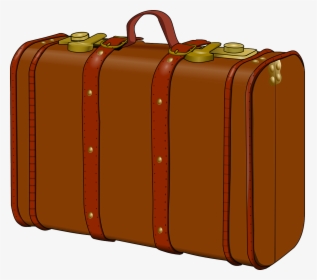 Briefcase,hand Luggage,luggage Bags - Suitcase Clipart Transparent, HD Png Download, Free Download