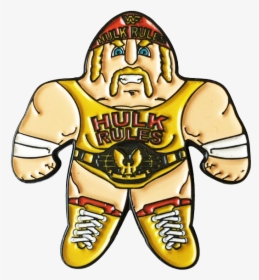 Hulk Hogan Wrestling Buddy Pin - Cartoon, HD Png Download, Free Download