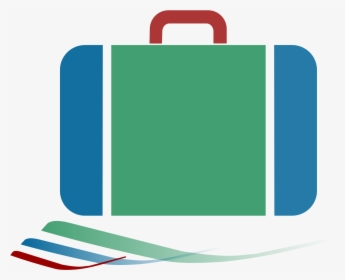 Luggage Clipart Blue Suitcase - Briefcase, HD Png Download, Free Download