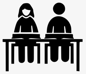 Students Sitting - Student Icon Png Free, Transparent Png, Free Download