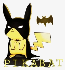 Pikachu Pokemon Batman Mask Word Text Funny Sticker - Batman Pikachu, HD Png Download, Free Download