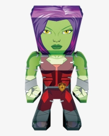 Metal Earth Guardians Of The Galaxy - Gamora, HD Png Download, Free Download