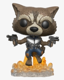 Guardians Of The Galaxy 2 Rocket Pop Figure - Funko Rocket Raccoon, HD Png Download, Free Download