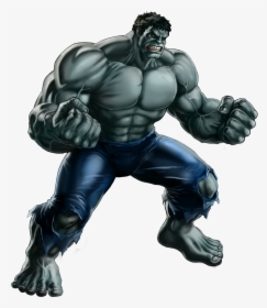Avenger Drawing Hulk Transparent Png Clipart Free Download - Grey Hulk Marvel, Png Download, Free Download