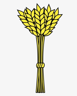 Wheat Grain Clipart Stalk Bushel Of Transparent Png - Bunch Of Wheat Clipart, Png Download, Free Download