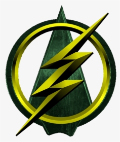 Flash Symbol Png - Green Arrow Logo Png, Transparent Png, Free Download