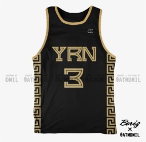Yrn Migos Basketball Jersey - Young Rich N*ggas, HD Png Download, Free Download